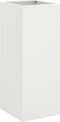 vidaXL - Plantenbak - 32x29x75 - cm - staal - wit