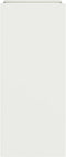 vidaXL - Plantenbak - 32x29x75 - cm - staal - wit