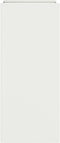 vidaXL - Plantenbak - 32x29x75 - cm - staal - wit