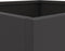vidaXL - Plantenbak - 32x29x75 - cm - staal - zwart