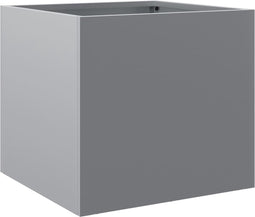 vidaXL - Plantenbak - 32x30x29 - cm - gegalvaniseerd - staal - zilverkleurig