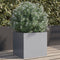 vidaXL - Plantenbak - 32x30x29 - cm - gegalvaniseerd - staal - zilverkleurig