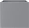vidaXL - Plantenbak - 32x30x29 - cm - gegalvaniseerd - staal - zilverkleurig