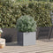 vidaXL - Plantenbak - 32x30x29 - cm - gegalvaniseerd - staal - zilverkleurig