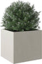 vidaXL - Plantenbak - 32x30x29 - cm - roestvrij - staal - zilverkleurig