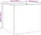 vidaXL - Plantenbak - 32x30x29 - cm - roestvrij - staal - zilverkleurig