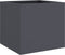 vidaXL - Plantenbak - 32x30x29 - cm - staal - antracietkleurig