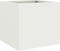 vidaXL - Plantenbak - 32x30x29 - cm - staal - wit