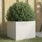 vidaXL - Plantenbak - 32x30x29 - cm - staal - wit