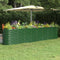 vidaXL - Plantenbak - 332x40x68 - cm - gepoedercoat - staal - groen