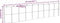 vidaXL - Plantenbak - 332x40x68 - cm - gepoedercoat - staal - zilverkleurig