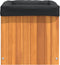 vidaXL - Plantenbak - 35x35x35 - cm - massief - acaciahout