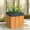 vidaXL - Plantenbak - 35x35x35 - cm - massief - acaciahout