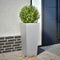 vidaXL - Plantenbak - 35x35x75 - cm - gegalvaniseerd - staal