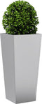 vidaXL - Plantenbak - 35x35x75 - cm - gegalvaniseerd - staal