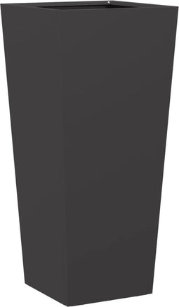 vidaXL - Plantenbak - 35x35x75 - cm - staal - zwart