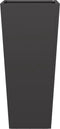 vidaXL - Plantenbak - 35x35x75 - cm - staal - zwart