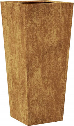 vidaXL - Plantenbak - 35x35x75 - cm - weervast - staal