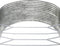 vidaXL - Plantenbak - 367x140x68 - cm - gepoedercoat - staal - zilverkleurig