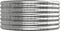 vidaXL - Plantenbak - 368x80x36 - cm - gepoedercoat - staal - zilverkleurig