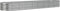 vidaXL - Plantenbak - 368x80x36 - cm - gepoedercoat - staal - zilverkleurig