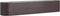 vidaXL - Plantenbak - 368x80x68 - cm - gepoedercoat - staal - bruin