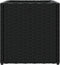 vidaXL - Plantenbak - 36x30x32 - cm - poly - rattan - zwart