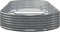 vidaXL - Plantenbak - 373x140x36 - cm - gepoedercoat - staal - grijs