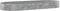 vidaXL - Plantenbak - 373x140x36 - cm - gepoedercoat - staal - zilverkleurig