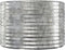 vidaXL - Plantenbak - 396x100x68 - cm - gepoedercoat - staal - zilverkleurig