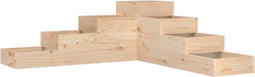 vidaXL-Plantenbak-4-laags-106x104,5x36-cm-massief-grenenhout