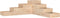 vidaXL-Plantenbak-4-laags-106x104,5x36-cm-massief-grenenhout