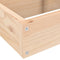vidaXL - Plantenbak - 4-laags - 80,5x79x36 - cm - massief - grenenhout