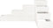 vidaXL - Plantenbak - 4-laags - 80,5x79x36 - cm - massief - grenenhout - wit