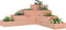 vidaXL - Plantenbak - 4-laags - 80,5x79x36 - cm - massief - douglashout