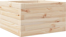 vidaXL - Plantenbak - 40x40x23 - cm - massief - grenenhout