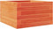 vidaXL - Plantenbak - 40x40x23 - cm - massief - grenenhout - wasbruin