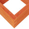 vidaXL - Plantenbak - 40x40x23 - cm - massief - grenenhout - wasbruin