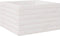 vidaXL - Plantenbak - 40x40x23 - cm - massief - grenenhout - wit