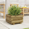 vidaXL - Plantenbak - 40x40x26,5 - cm - geïmpregneerd - grenenhout