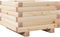 vidaXL - Plantenbak - 40x40x26,5 - cm - massief - grenenhout