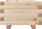 vidaXL - Plantenbak - 40x40x26,5 - cm - massief - grenenhout