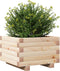 vidaXL - Plantenbak - 40x40x26,5 - cm - massief - grenenhout