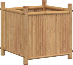 vidaXL - Plantenbak - 40x40x40 - cm - bamboe