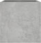 vidaXL - Plantenbak - 40x40x40 - cm - bewerkt - hout - betongrijs