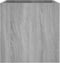 vidaXL - Plantenbak - 40x40x40 - cm - bewerkt - hout - grijs - sonoma - eiken