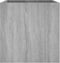 vidaXL - Plantenbak - 40x40x40 - cm - bewerkt - hout - grijs - sonoma - eiken