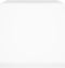 vidaXL - Plantenbak - 40x40x40 - cm - bewerkt - hout - hoogglans - wit