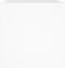 vidaXL - Plantenbak - 40x40x40 - cm - bewerkt - hout - hoogglans - wit