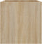 vidaXL - Plantenbak - 40x40x40 - cm - bewerkt - hout - sonoma - eiken